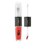 Dermacol 16H Lip Colour Extreme Long-Lasting Lipstick dlhotrvajúca dvojfázová farba a lesk na pery No. 26 8 ml