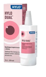 HYLO EYE CARE HYLO DUAL zvlhčujúce očné kvapky 10 ml