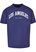 L.A. College Oversize tričko lightnavy