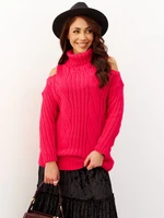 Sweater amaranth By la la cxp1176.amaranth