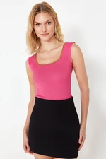 Trendyol Fuchsia Chain Detailed Knitwear Blouse