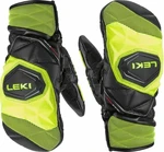 Leki WCR Venom 3D Junior Mitt Black/Ice Lemon 8 Guantes de esquí