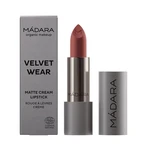 MÁDARA Velvet Wear Warm Nude matná krémová rtěnka 3,8 g