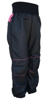 Children's trousers / black-pink