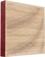 Mega Acoustic FiberPRO60 Tangens Sonoma Oak/Dark Red Panel de madera absorbente