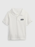 White Boys' Polo Shirt Pipe GAP