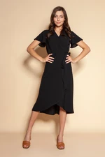 Lanti Woman's Shortsleeve Dress Suk198