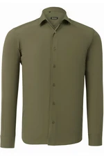 G726 DEWBERRY MENS SHIRT-GREEN