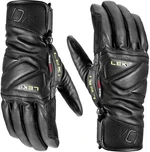 Leki WCR Venom Speed 3D Black/Ice Lemon 11 SkI Handschuhe