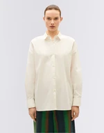 Thinking MU White Juana Blouse WHITE L