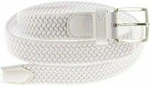 Alberto Basic Braided Mens Blanco 110 cm Cinturón