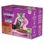 Whiskas Junior Klasický Výber V Šťave - 12x85g