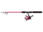 Kinetic prut little viking tele combo fuchsia 1,65 m 4-21 g + naviják spin 100-fd