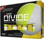 Srixon Z-Star Divide Golf Balls White/Tour Yellow Golfové míčky