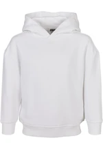 Girls' bio hoodie white