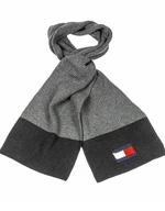 Tommy Hilfiger Scarf - BIG FLAG SCARF dark grey