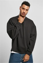 Organic Oversized Boxes Crew Black