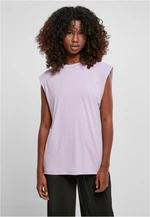 Women's Modal Padded Shoulder Tank Lilac