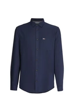 Tommy Jeans Shirt - TJM SOLID FLANNEL SH blue