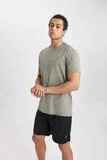 DEFACTO Fit Standard Fit Crew Neck Short Sleeve T-Shirt