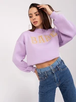 Light purple sweatshirt