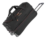 Travelite Basics Wheeled duffle S Black/orange