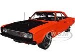 1967 Dodge Coronet R/T "Restomod" Primer Red with Black Hood Limited Edition to 372 pieces Worldwide 1/18 Diecast Model Car by ACME