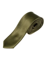 Tmavě zelená pánská elegantní kravata Bolf K001