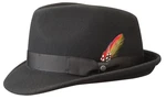 Stetson Klobúk Stetson Trilby Woolfelt z vlnenej plsti - čierny - M (57 cm)