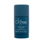 Calvin Klein CK Free For Men 75 ml dezodorant pre mužov deostick