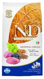 N&amp;D Dog Adult Medium Lamb/Blueberry Low Grain - 2,5kg