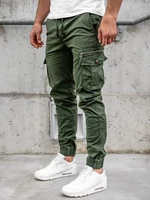 Pantaloni joggers cargo verde-inchis Bolf CT6702S0