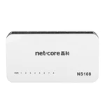 Netcore NS108 8-port 100M Network Switch Ethernet Switches Selector Network Cable Splitter Hub for Campus Home Small Off