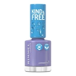 Rimmel London Kind & Free 8 ml lak na nehty pro ženy 153 Lavender Light