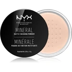 NYX Professional Makeup Mineral Finishing Powder minerálny púder odtieň Medium/Dark 8 g