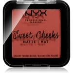 NYX Professional Makeup Sweet Cheeks  Blush Matte lícenka odtieň SUMMER BREEZE 5 g