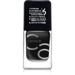 Catrice ICONAILS lak na nechty odtieň 20 Black To The Routes 10,5 ml