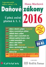 Daňové zákony 2016, Marková Hana