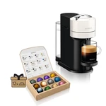 Espresso DeLonghi Nespresso Vertuo Next ENV120.W kapsulový kávovar • inovatívna technológie Centrifusion™ • 5 rôznych veľkostí šálky (40–535 ml) • pro