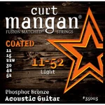 Curt Mangan 11-52 Phosphor Light Coated Struny Do Gitary Akustycznej