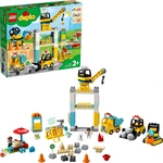 LEGO® DUPLO® Town 10933 Stavba s věžovým jeřábem