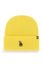 Čiapka 47 brand Mlb Los Angeles Dodgers žltá farba,