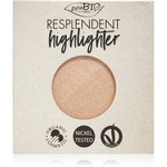 puroBIO Cosmetics Resplendent Highlighter krémový rozjasňovač náhradná náplň odtieň 01 Sparkling Wine 9 g