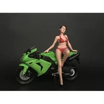 Hot Bike Model Elizabeth Figurine for 1/12 Scale Motorcycle Models by American Diorama