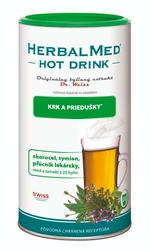 HERBALMED HOT DRINK kašeľ a priedušky-Dr.Weiss