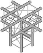 Duratruss DT 24-C51 Rechteckiger Truss-Träger