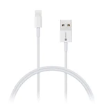 Kábel Connect IT Wirez USB/Lightning, 0,5m (CCA-4005-WH) biely dátový kábel • konektory USB a Lightning • dĺžka 0,5 m • max. prúd 2,0 A • plne kompati