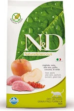 N&amp;D Cat Adult Boar/Apple Grain-free - 1,5kg