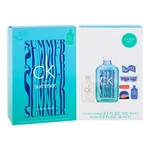 Calvin Klein CK One Summer 2021 darčeková kazeta toaletná voda 100 ml + toaletná voda CK One 15 ml + samolepky unisex