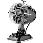 stolný ventilátor CasaFan Retrojet, 24 W, (Ø x v) 18.2 cm x 32 cm, čierna, chróm